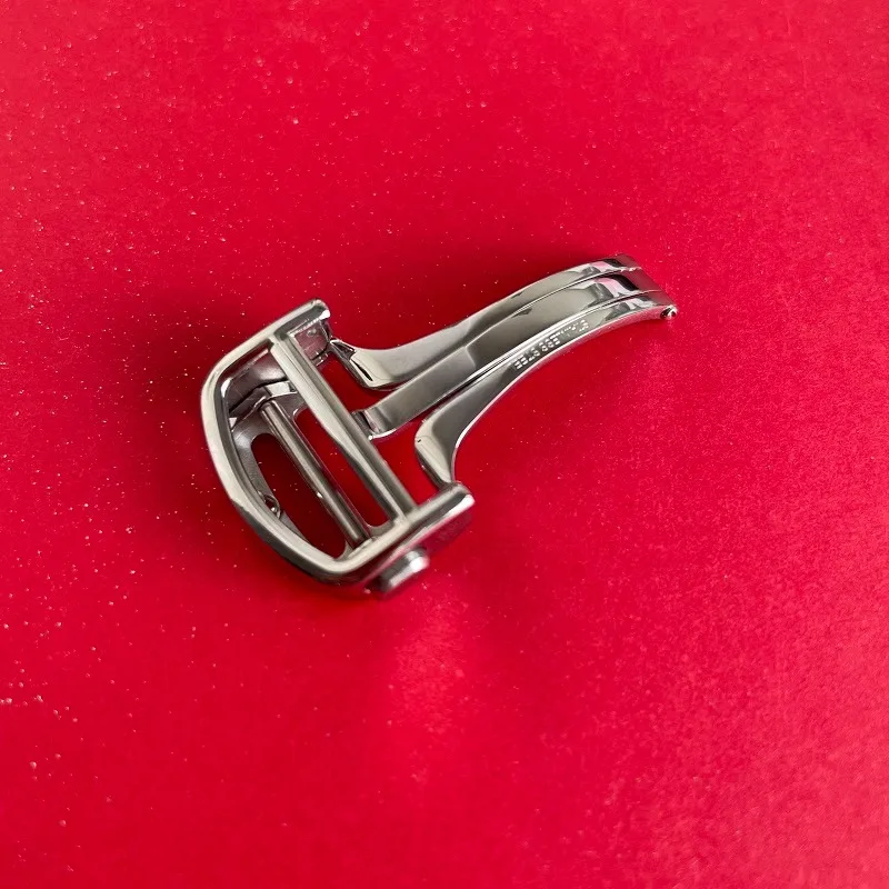 100% Original Design Cartier Folding Buckle For Blue Ballons Pasha Santos 14mm 16mm 18mm Press Deployant Watch Buckle