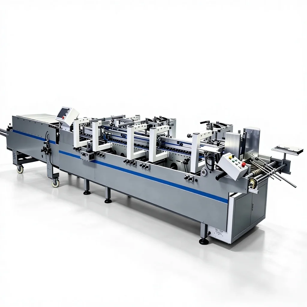 3A 650G Automatic Multi-Functional Crash Lock Bottom Folder Gluer Machine