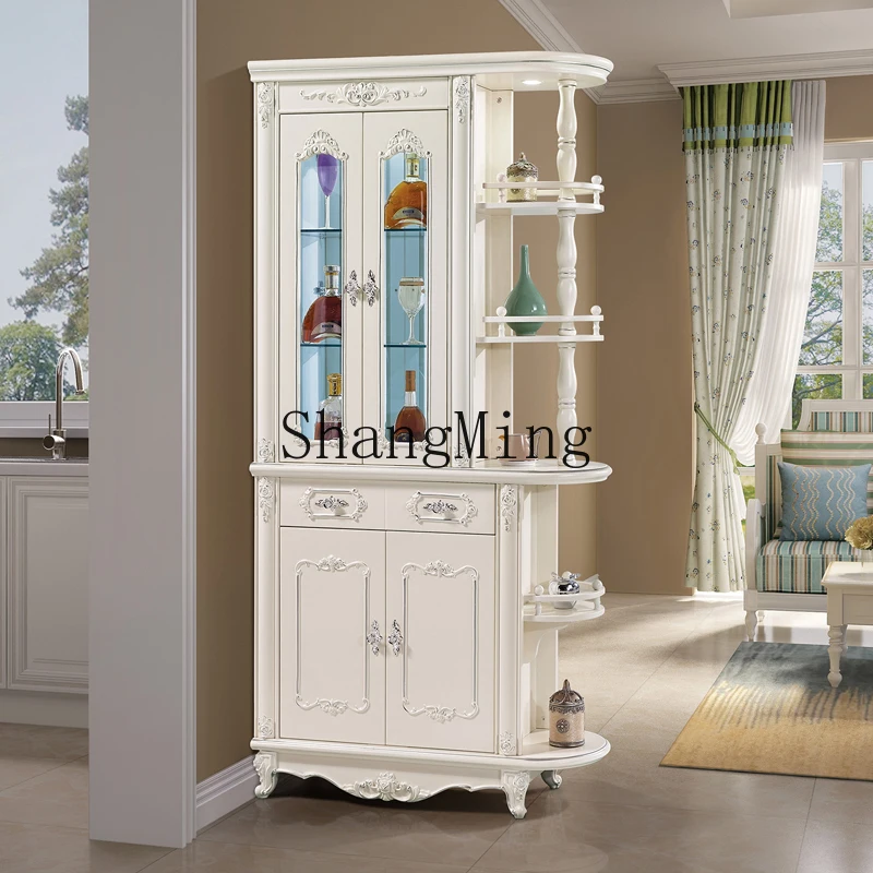 

CL Entrance Cabinet Living Room Partition Entrance Hall Room Double Sided Screen Simple Decorative Cabinet