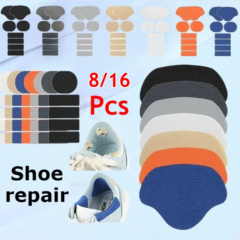 Sneakers Heel Repair Patch for Side Damage Lining Wear Shoe Heel Protector Fix Sticker Suitable for A Wide Range of Shoes Boots