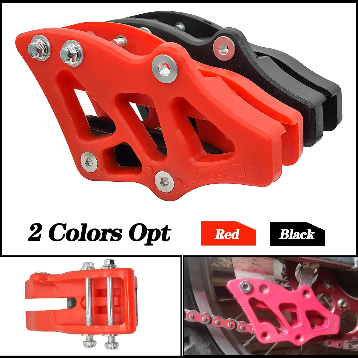 

Motorcycle Accessories Plastic Chain Guide For Honda CRF250R CRF450R CRF250X CRF450X CRF 250R 450R 250X 450X CR125R CR250R