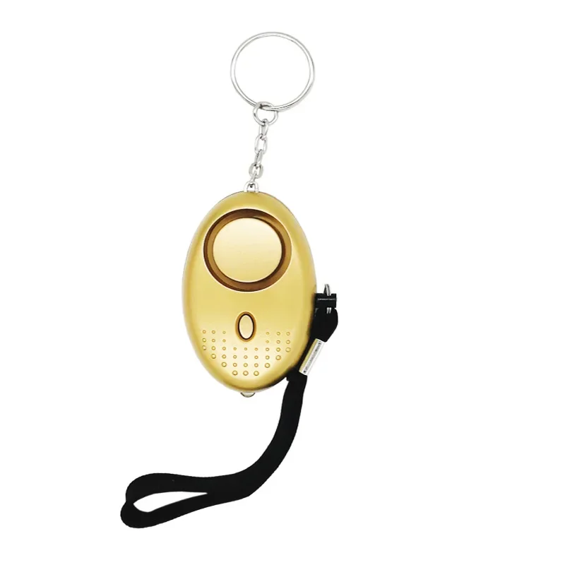 Self Defense Women Alarm 130dB Egg Shape Girl Security Protect Alert Personal Safety Scream Loud Keychain Emergency Alarm