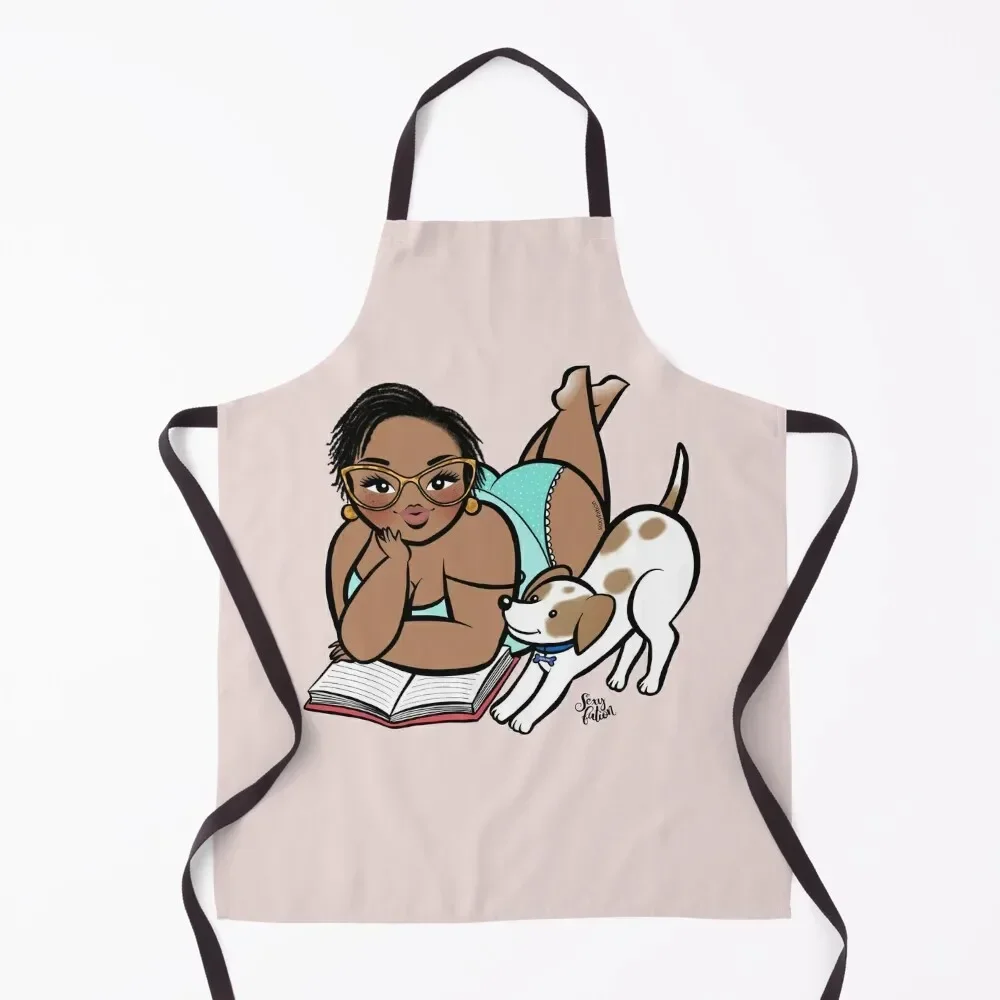 

Melissa Sexyfation Apron christmas kitchen cook wear Household Items Waterproof Kitchen Woman Apron