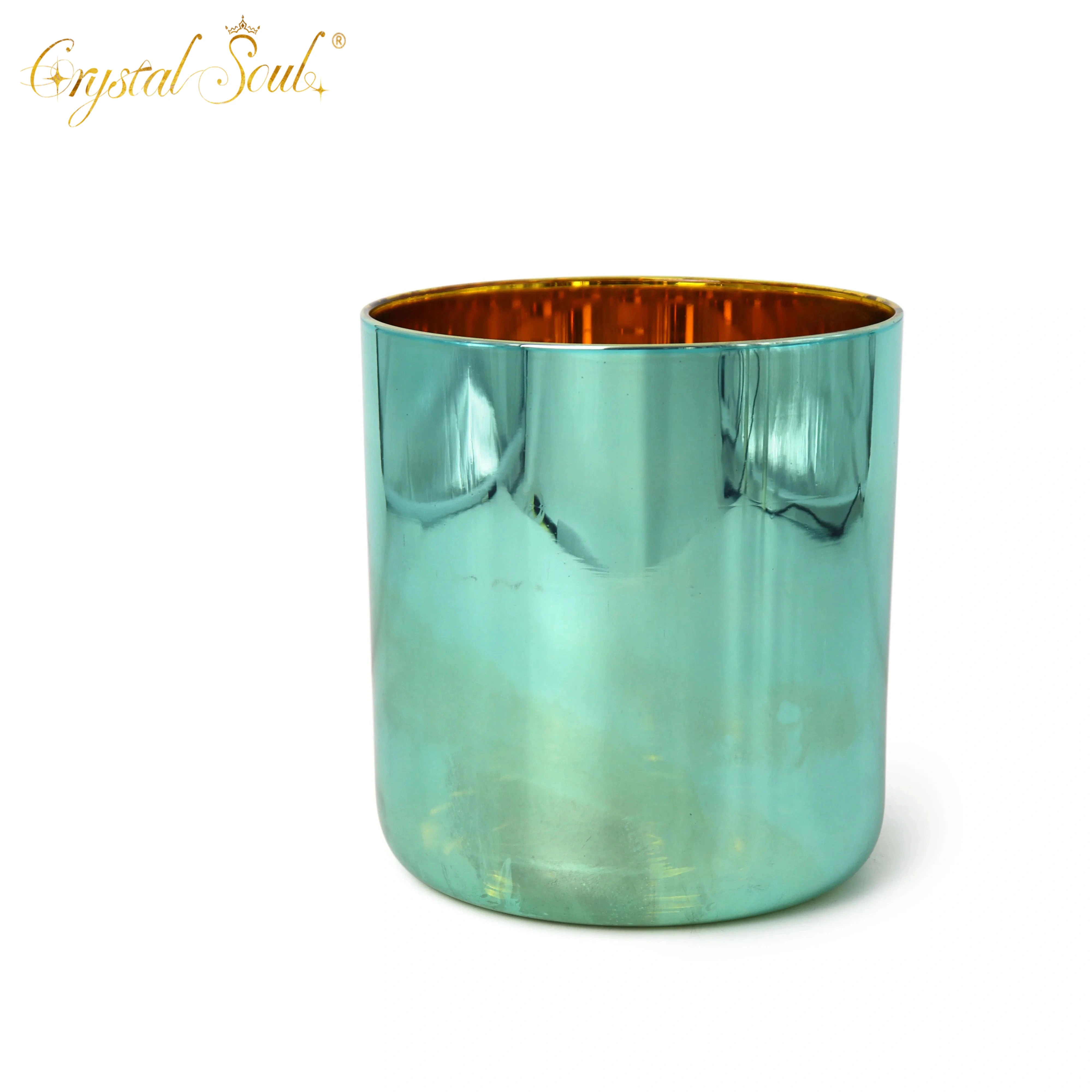 

CrystalSoul 6-8pulgadas Alchemy crystal singing bowl yoga stress relief singing bowl percussion crystal music bowl