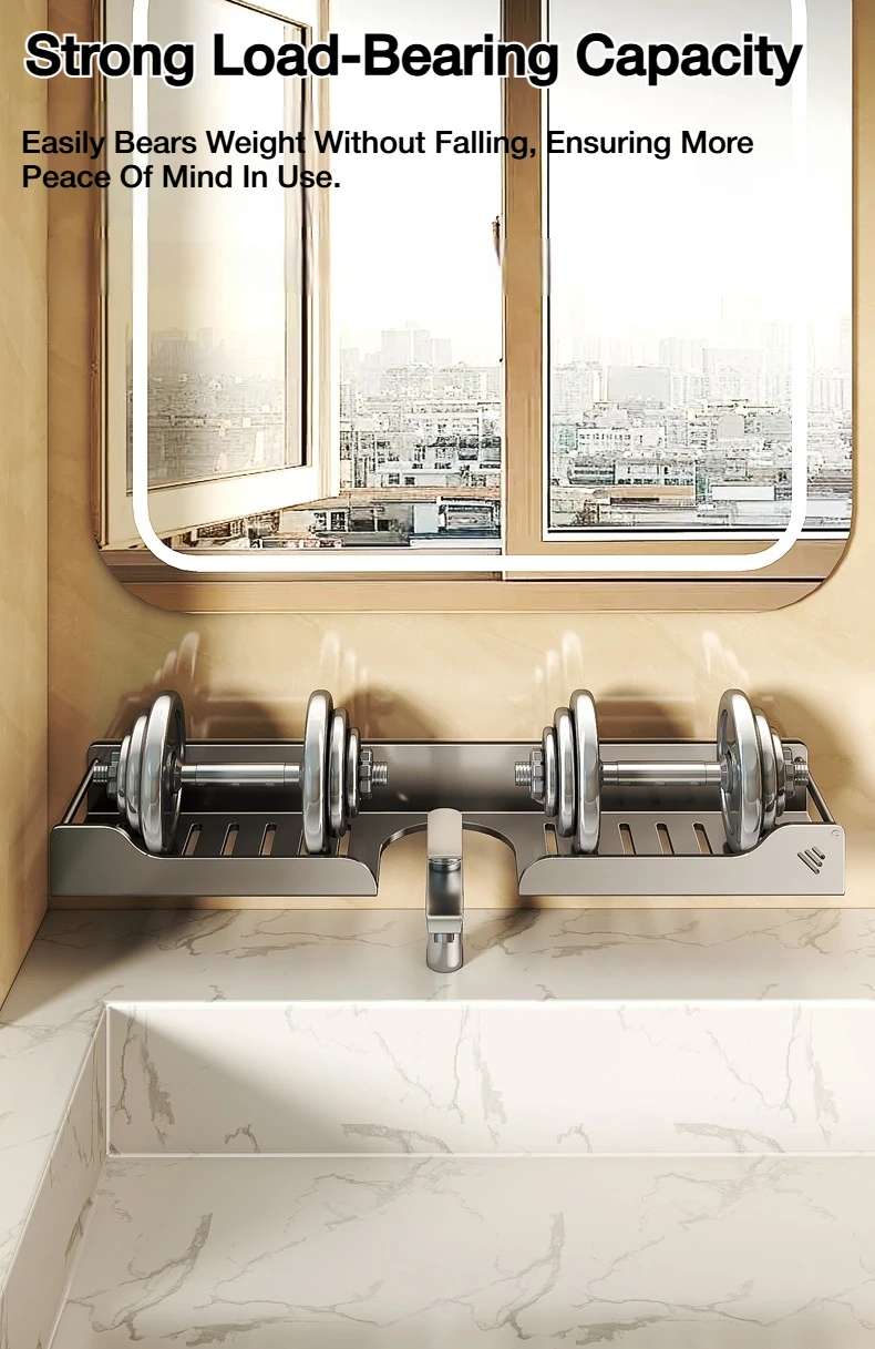 Suction-Cup Sink Organizer Shelf — product detail 8