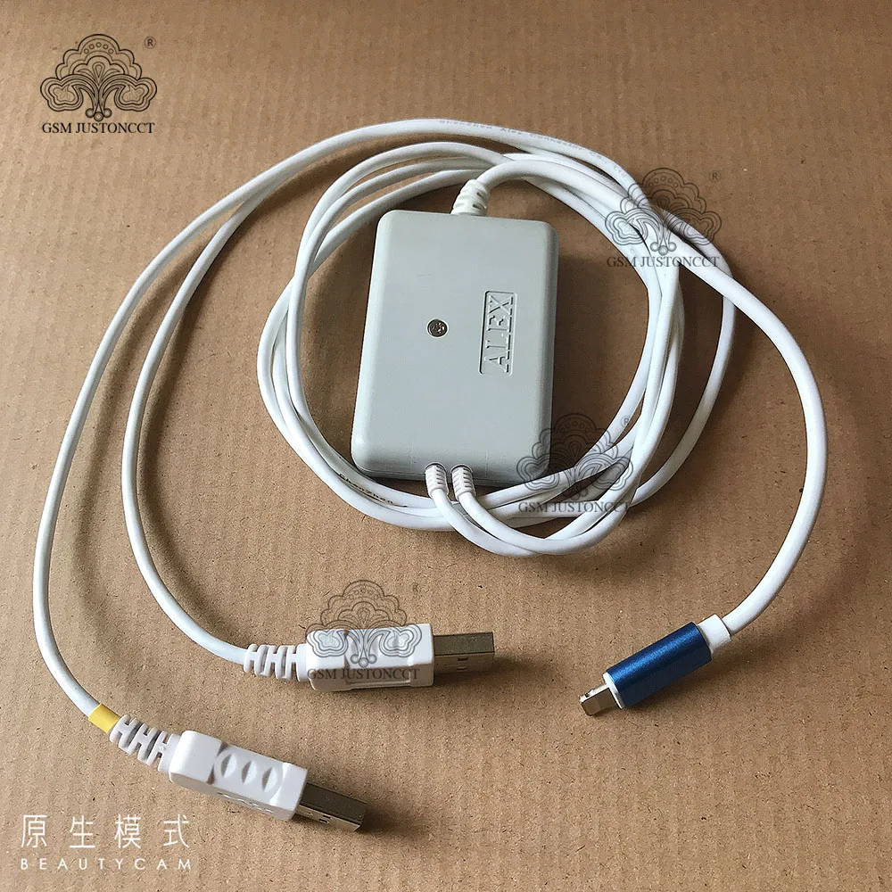 Original DCSD Alex Cable Engineering Serial Port Cable to Read Write Nand Data SysCfg for iPhone 6S/7/7P/8/8P/X iPad MagicoCFG