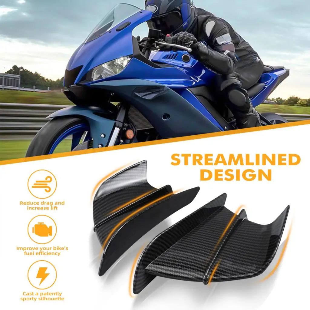 Motorcycle Winglet Spoiler Fairing Wing Kit For Honda CBR600RR CBR1000RR CBR 600 F2 F3 F4 CBR 600 RR 1000 RR 900 929RR 650R