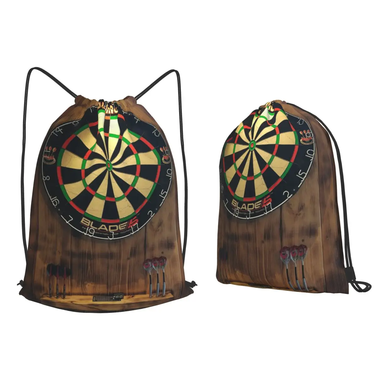 

Winmau Blade 5 Dartboard Backpacks Fashion Drawstring Bags Sports Bag Book Bags for Travel Students