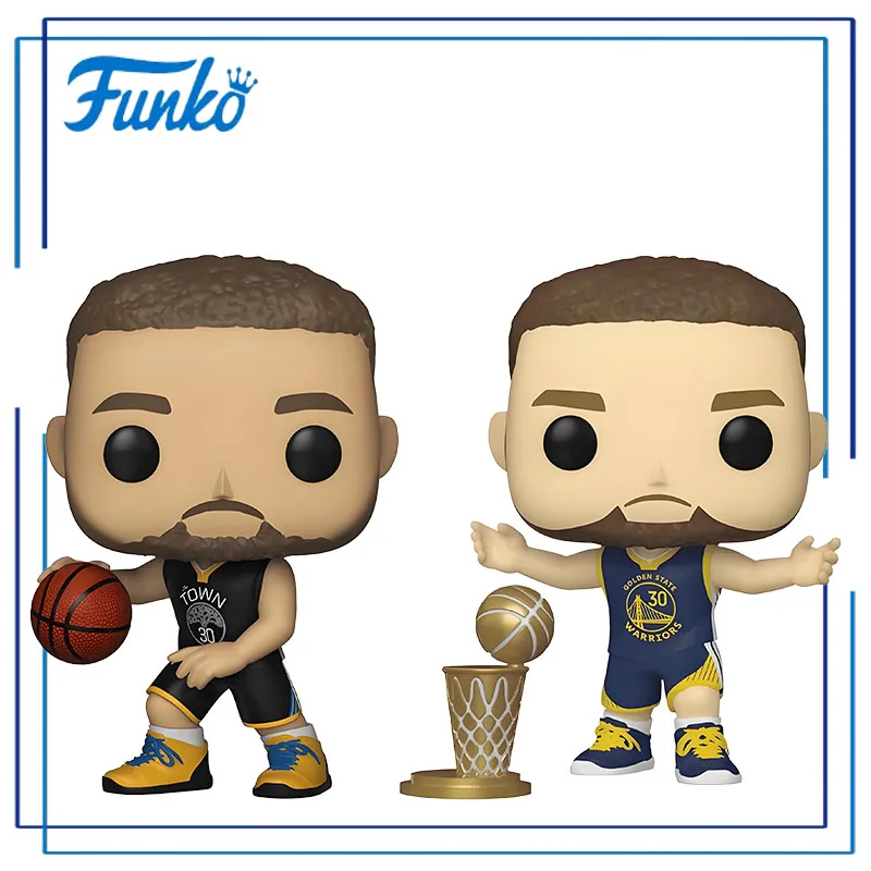 

Genuine Edition FUNKO POP Stephen Curry of The Golden State Warriors in The NBA Decoration Ornament Model Toys Collectible Model