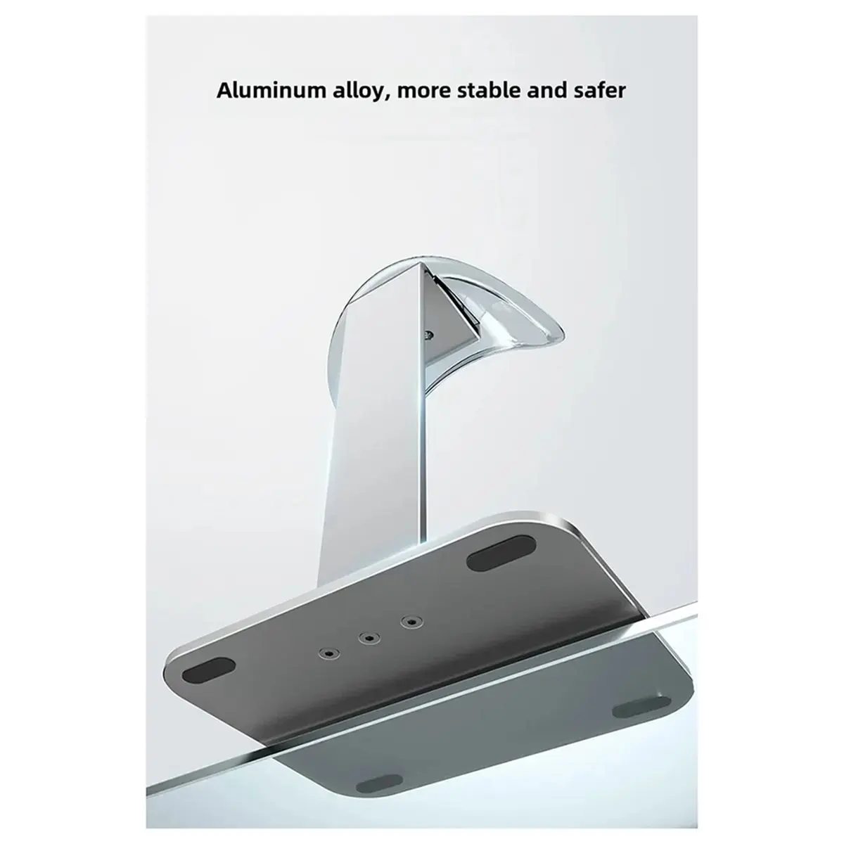 popop For Vision Pro Headphone Stand - Stable Display Rack for VR Glasses and Headsets with Desk Mount and Anti-Slip Base