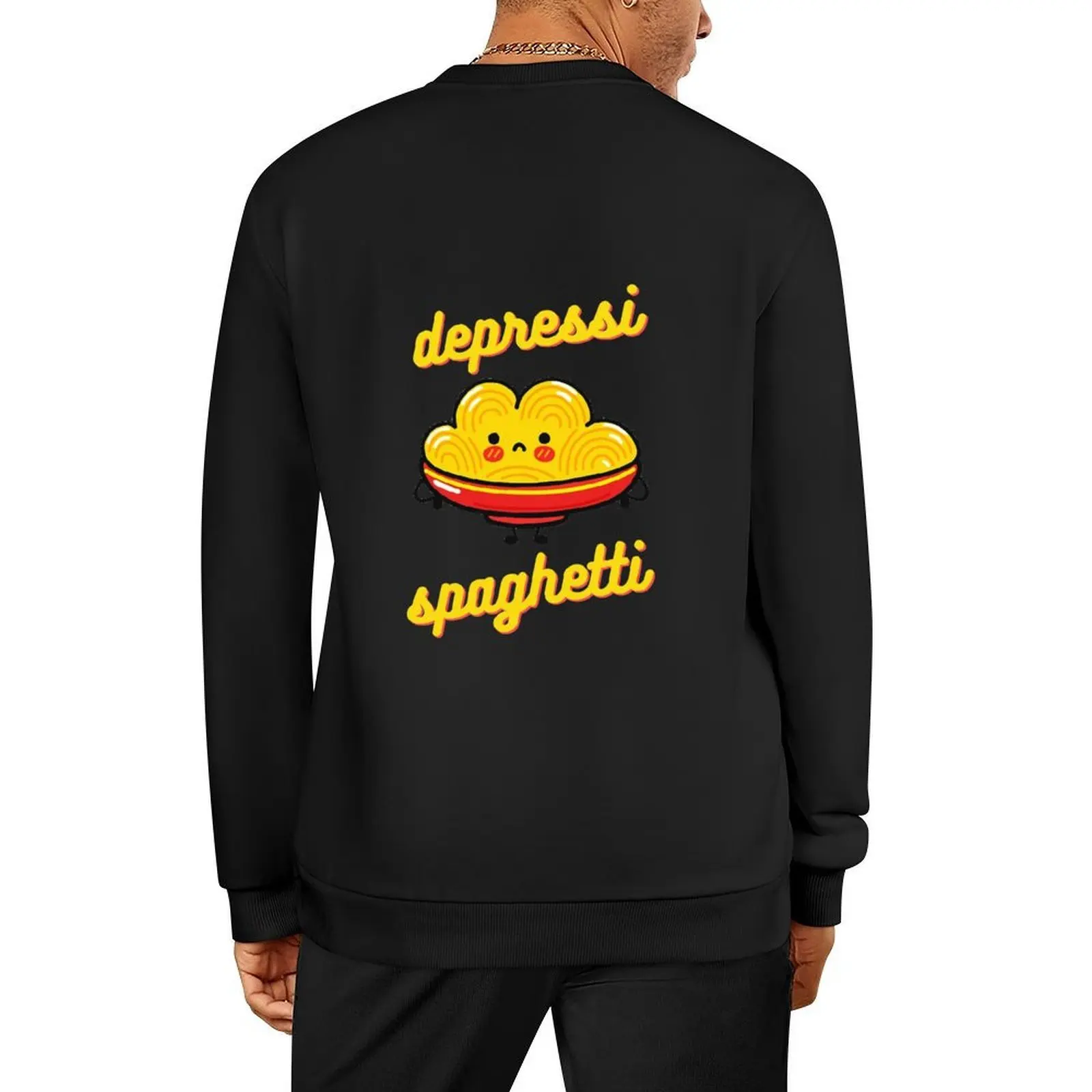 

Depressi Spaghetti Pullover mens clothes tracksuits japanese style korean style clothes sports sweatshirt man