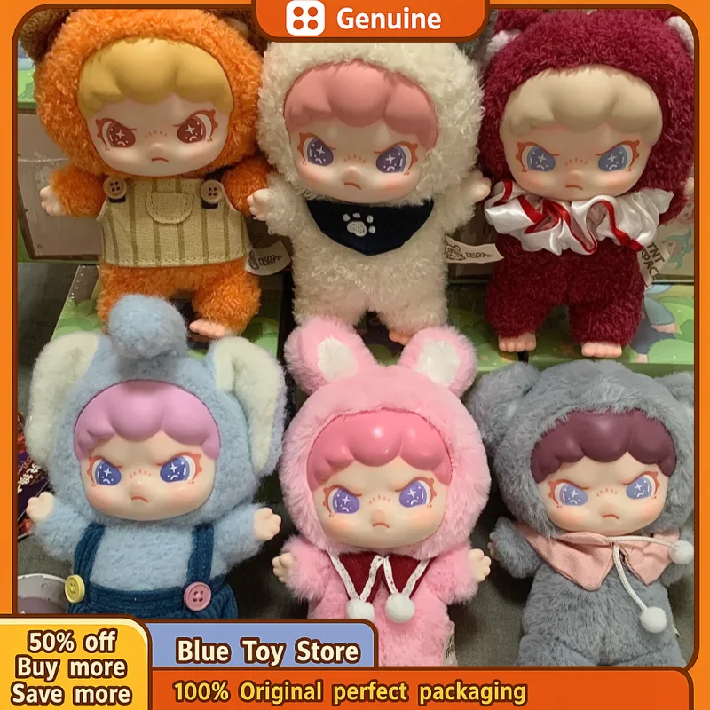 

Genuine Dora Animals Blind Box Doll Plush Velvet Action Figure Hand-Made Fluffy Plush Pendant Dolls Cute Art Toy Model Kids Gift