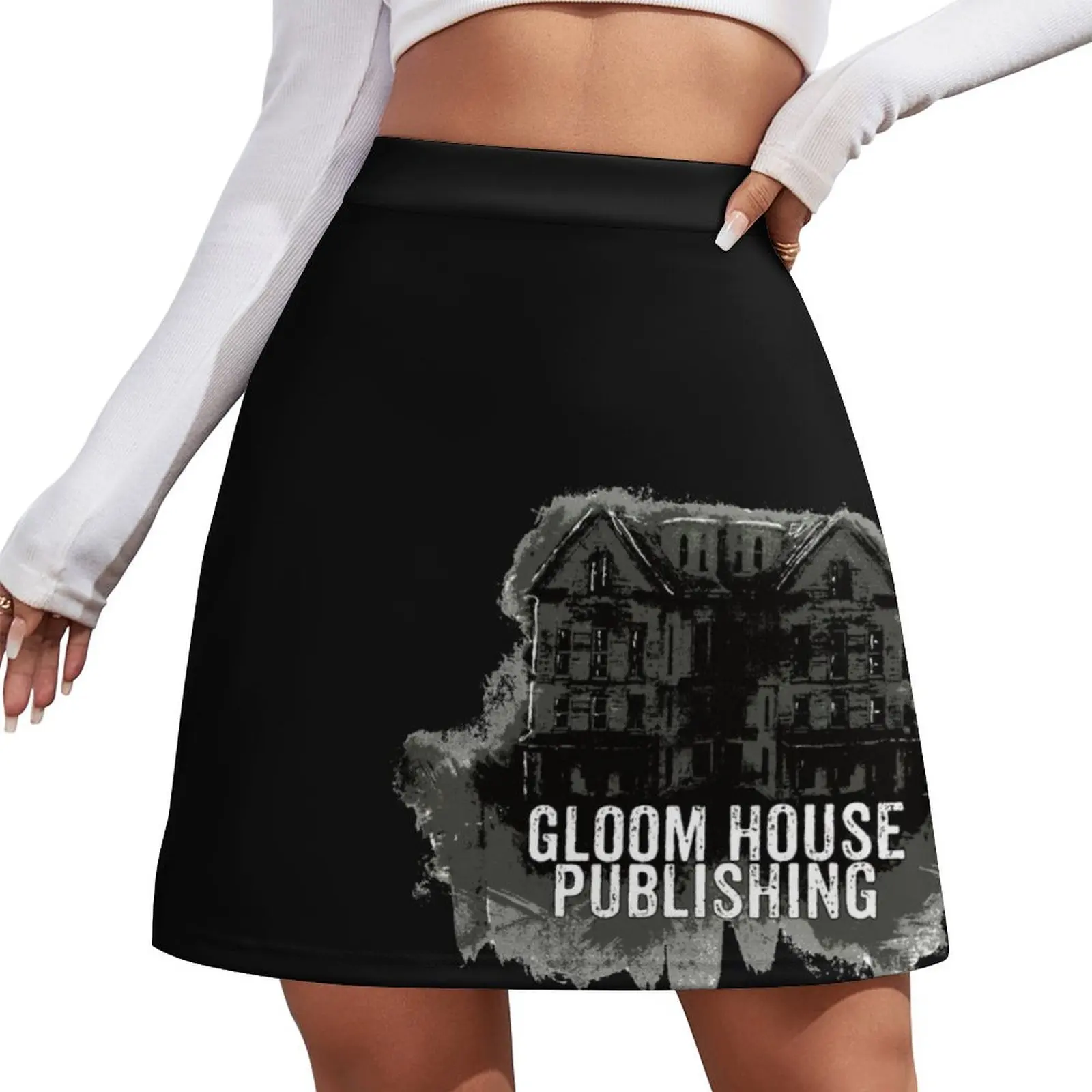 

Gloom House Publishing Logo Mini Skirt Womens dresses korean ladies summer short skirts for women
