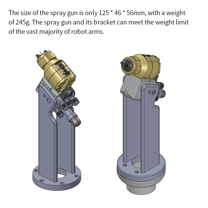 ESTAQUICK AEMD water-based oil-based paint air small fixed reciprocating machine robot automatic electrostatic spray