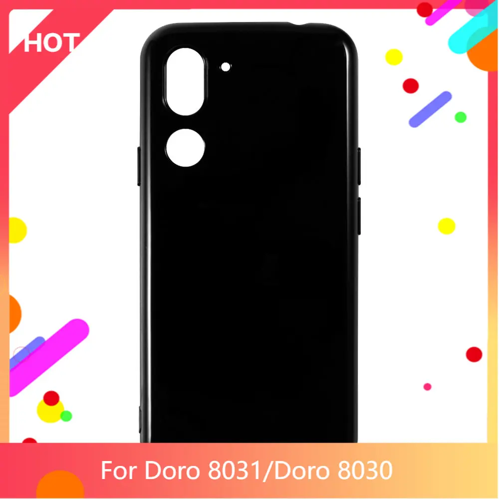 8031 Case Matte Soft Silicone TPU Back Cover For Doro 8030 Phone Case Slim shockproo