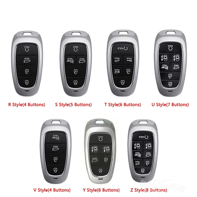 Car Remote Key Case Cover For Hyundai Tucson Solaris Sonata Hybrid NEXO DN8 Santafe TM Tucson NX4 Staria Ioniq 2022 Accessories - view 2