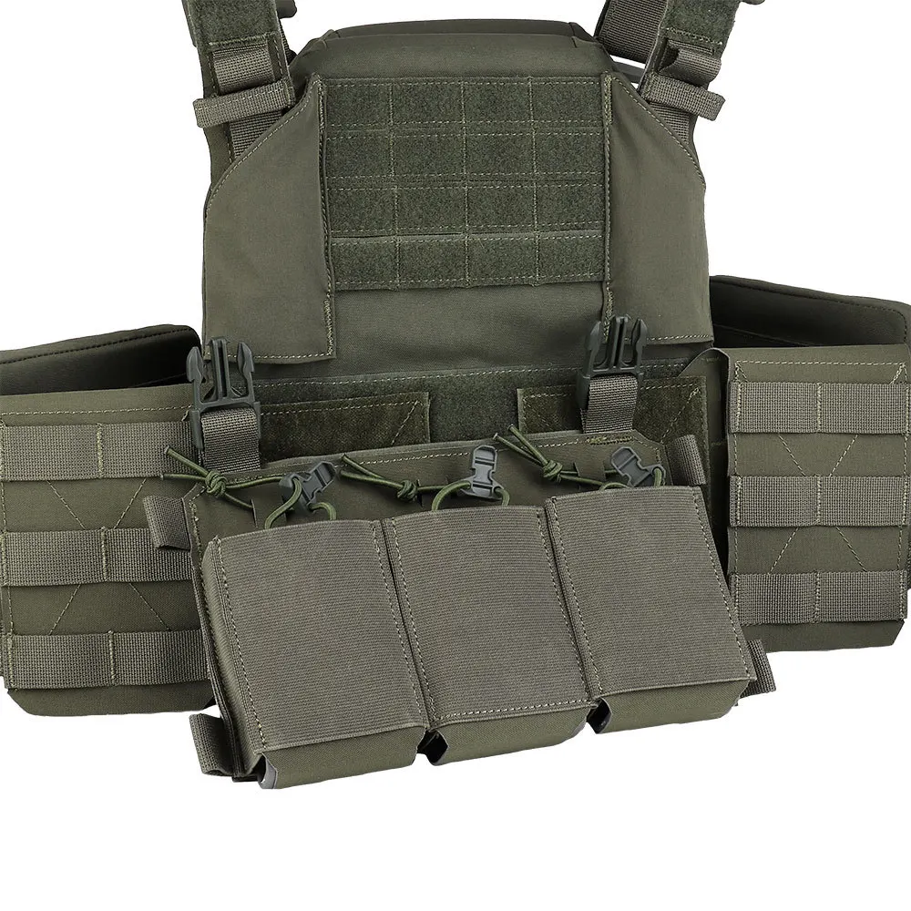 Tactical HSP THORAX Plate Carrier Front&Rear Bag MOLLE Hunting Airsoft Vest Multi-mission With 5.56 Magazine Placards Chest Rigs