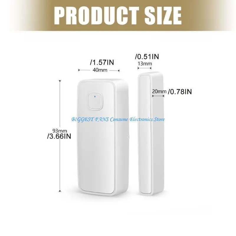 ريموت كنترول كاشف مفتوح مغلق حساسات باب منزلية مضادة للسرقة حساسات مغناطيسية #6