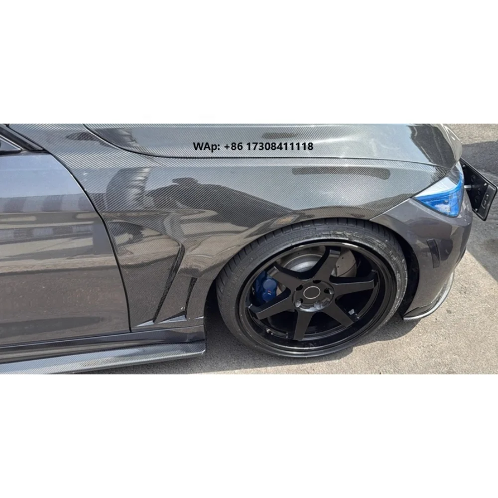 

High Quality K Style Carbon Fiber Front Fenders Fit for F32 F33 F36 4 Series Car Fenders Fitment