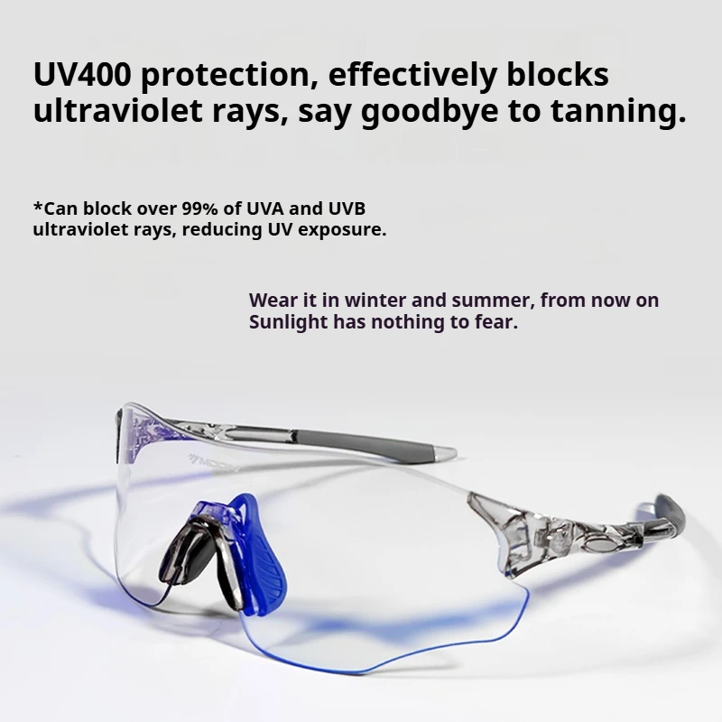 Фотохромные мотоциклетные солнцезащитные очки унисекс 2025 — универсальные мотоциклетные очки для дорожного и горного спортивного снаряжения на открытом воздухе