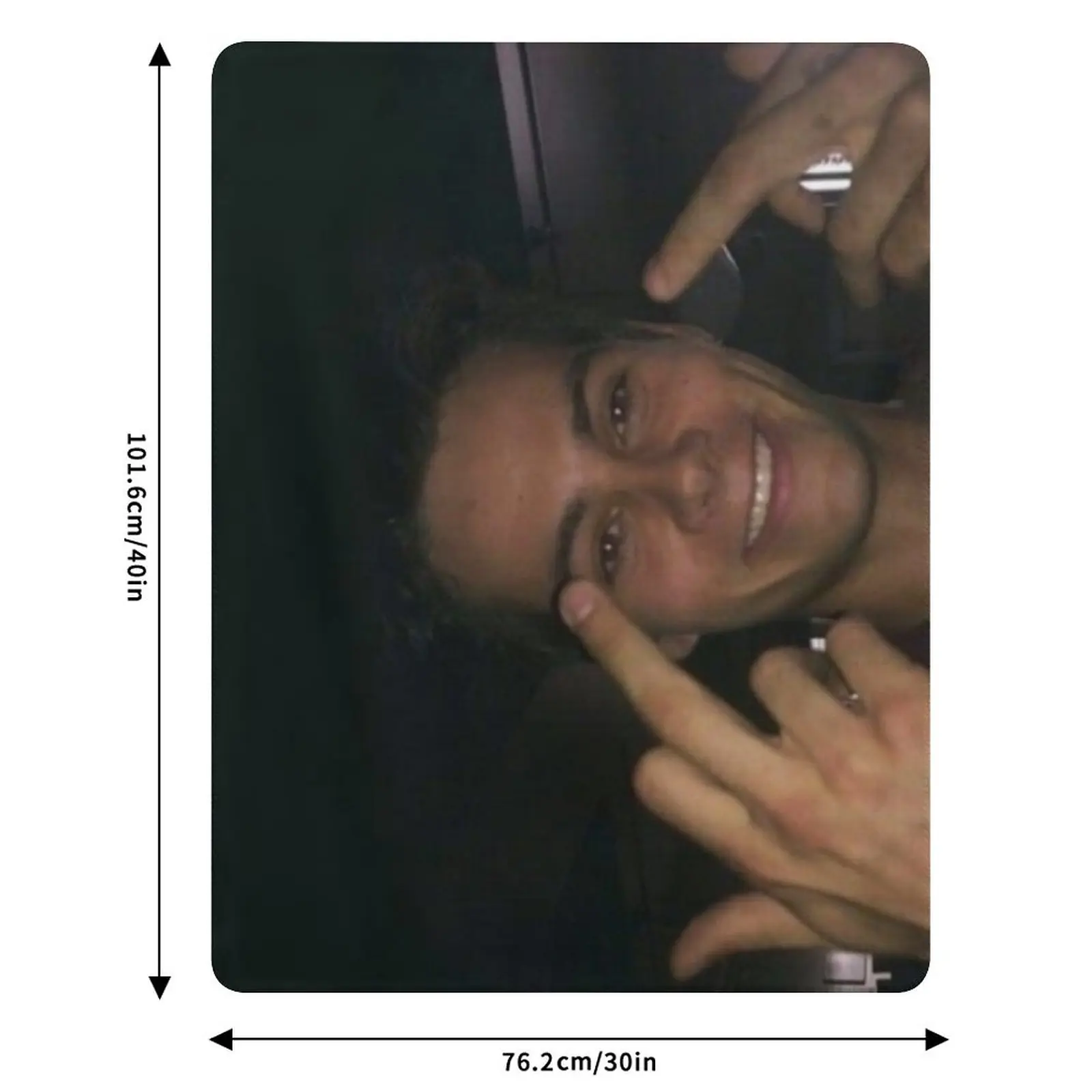 ديلان أوبراين الأصابع الوسطى رمي بطانية ريتروس لينة منقوشة جميلة السرير البطانيات العصرية #6