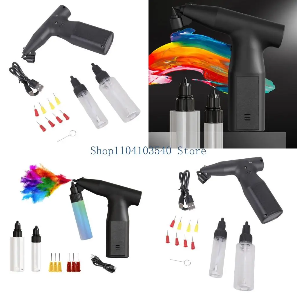 

02DC Professional Paint Sprayer Guns Cordless Effortlessly Operation For Furniture Walls Various Surfaces Painting