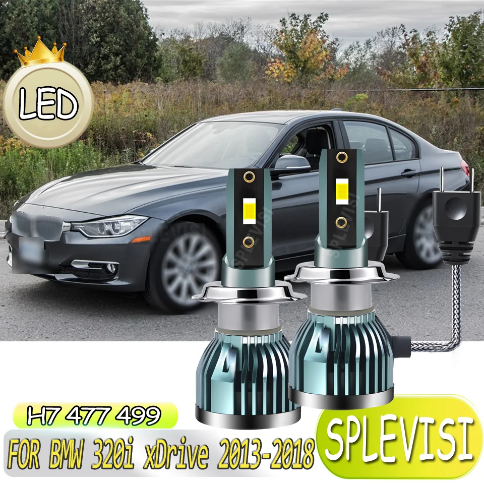 

Fast and Secure Installation Brighter LED Car Headlight Hi Low Beam For BMW 320i xDrive 2013-2018 2013 2014 2015 2016 2017 2018