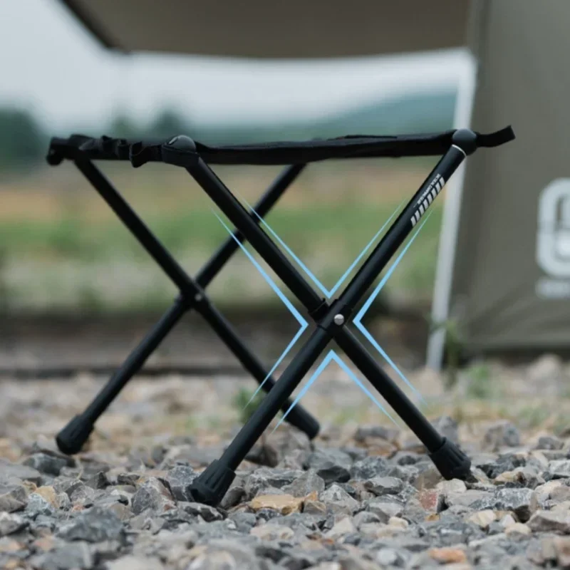 Outdoor Fishing Stool Camping Tactical Stool Ultralight Folding Aluminum Picnic Chair Portable Tactical Folding Stools New