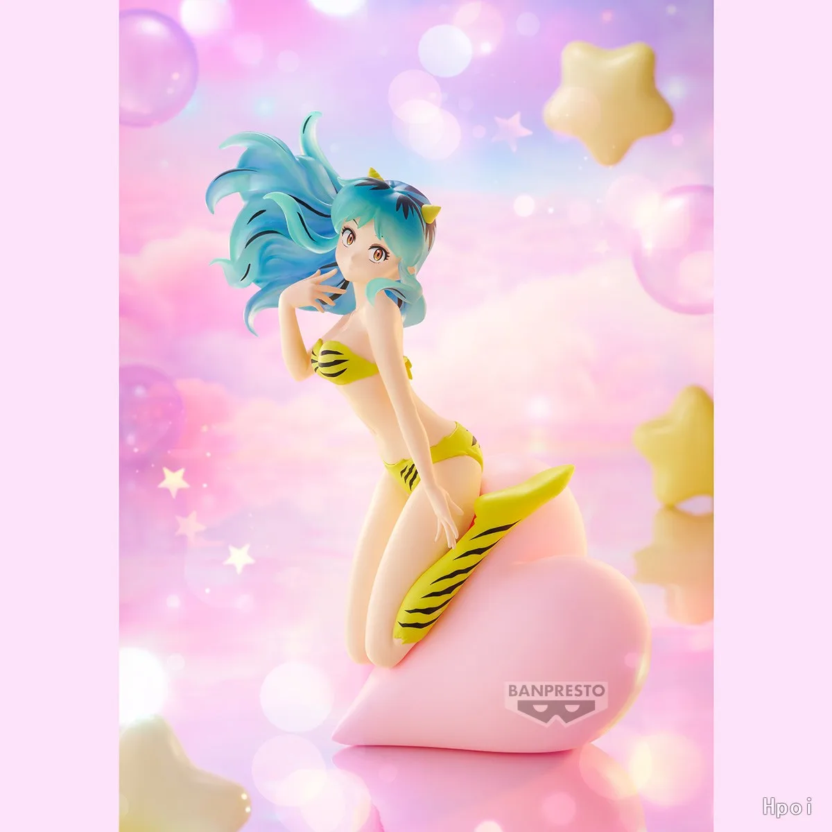 Original Original Bandai Prepainted BANPRESTO Espresto Urusei Yatsura Lum H=190mm Anime Charakter Modell Figur Dekoration
