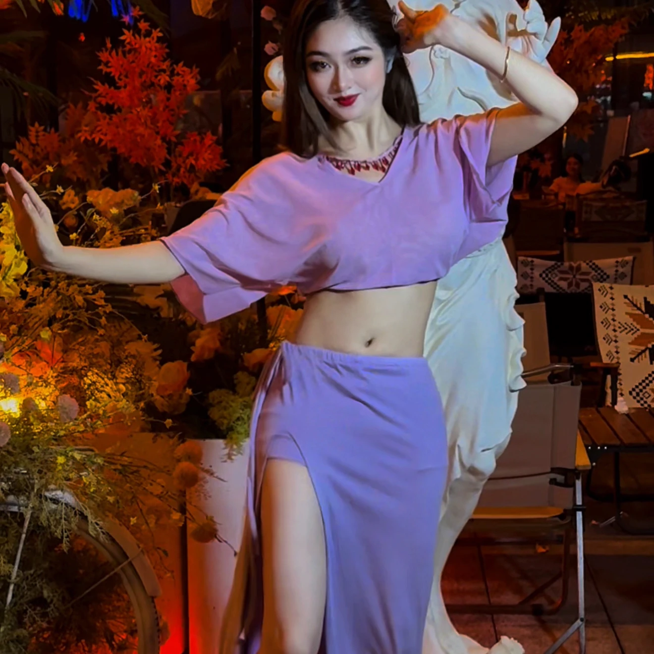 2025 trajes de desempenho de dança do ventre para mulheres sexy temperamento prática conjunto para iniciantes roupas de treinamento de emagrecimento avançado