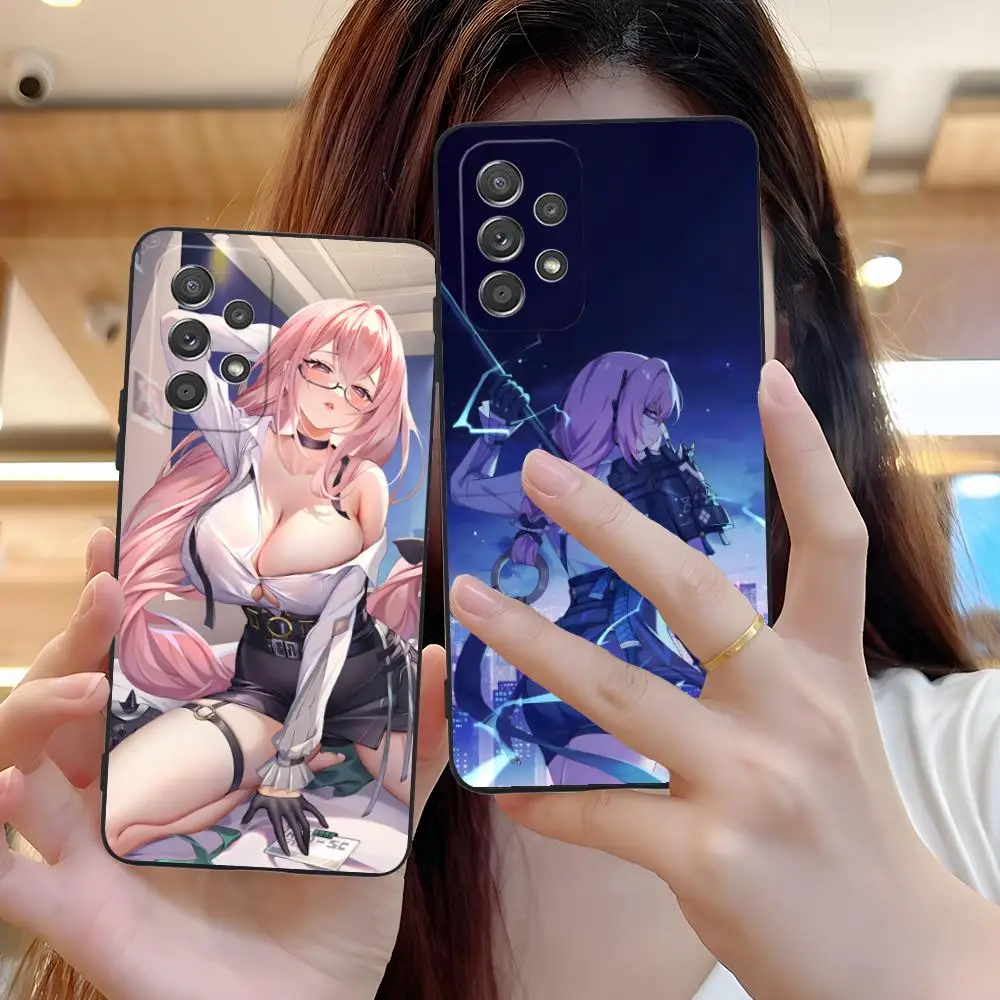 Zenless Zone Zero Yanagi حافظة هاتف لهاتف سامسونج جالاكسي M55 54 42 35 34 33 32 23 22 15 14 13 12 F55 5G غطاء ملون جميل