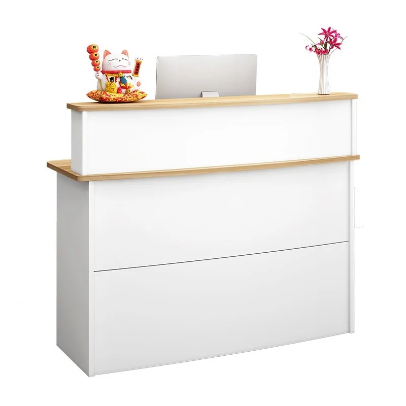 

Simple and modern bar counter, small commercial store, clothing store