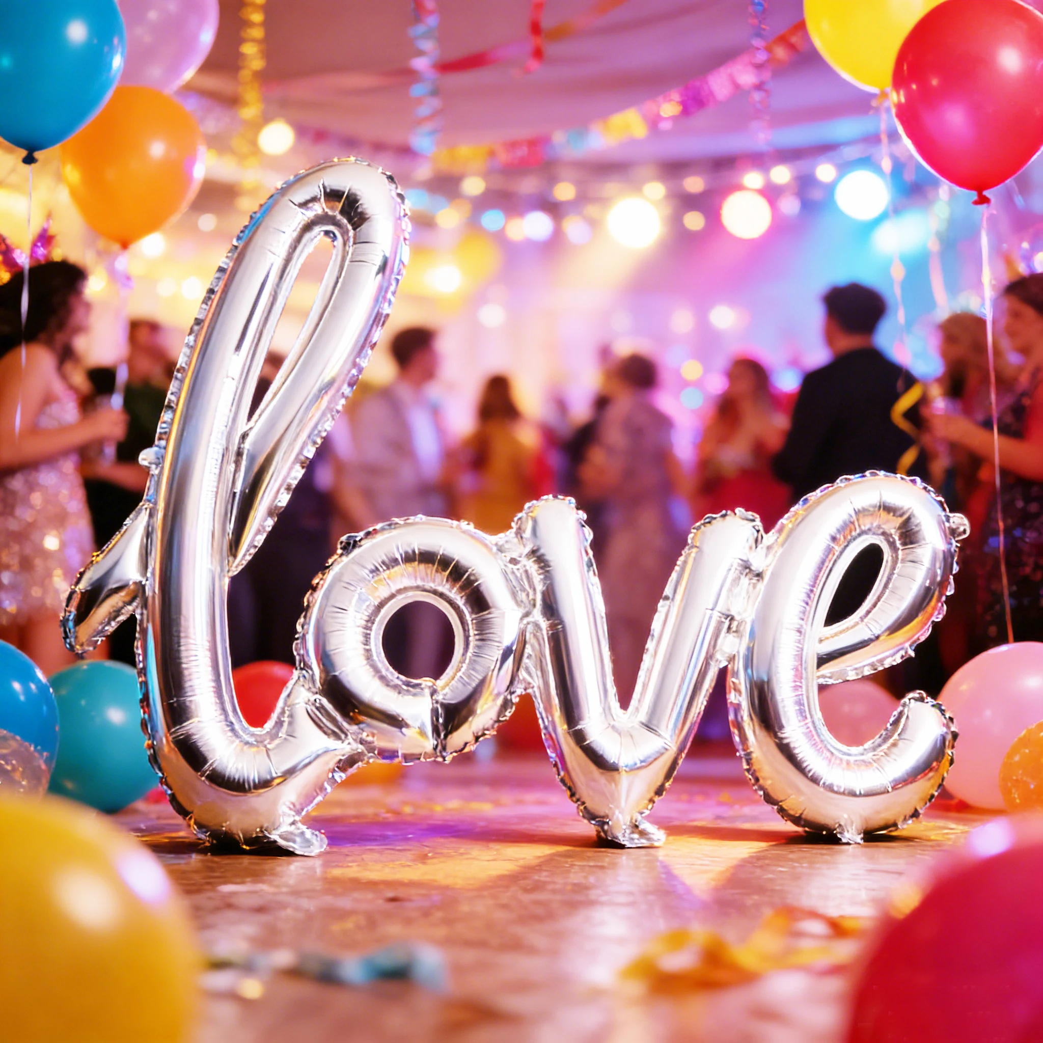 Liebesherz-Folienballons Hochzeitsballons Valentinstag Jubiläumsfeier Dekorationen Brautparty Partyzubehör