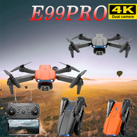 E99 Pro Drone with 4k Professional Camera Aerial Photography Dual Camera HD Camera Three sided Obstacle Avoidance Quadcopter