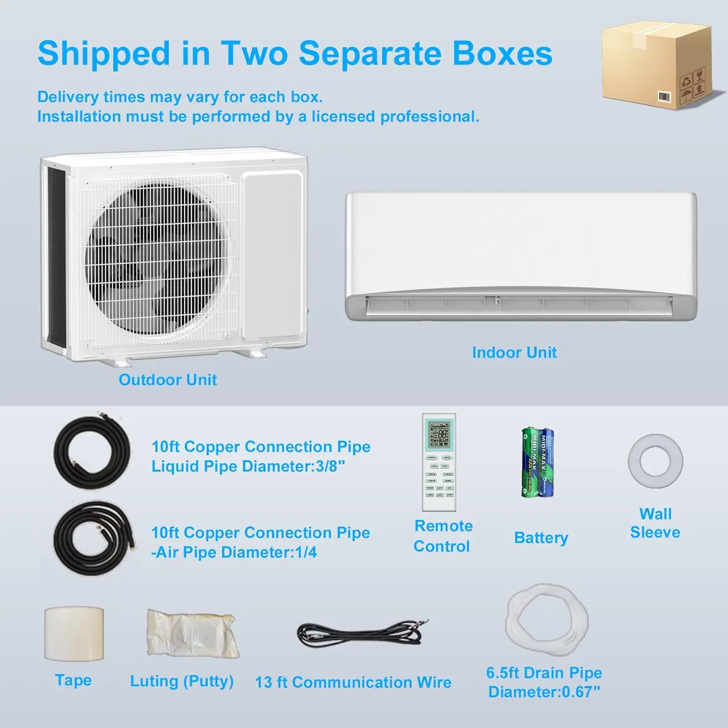 24000 Btu Mini Spli…