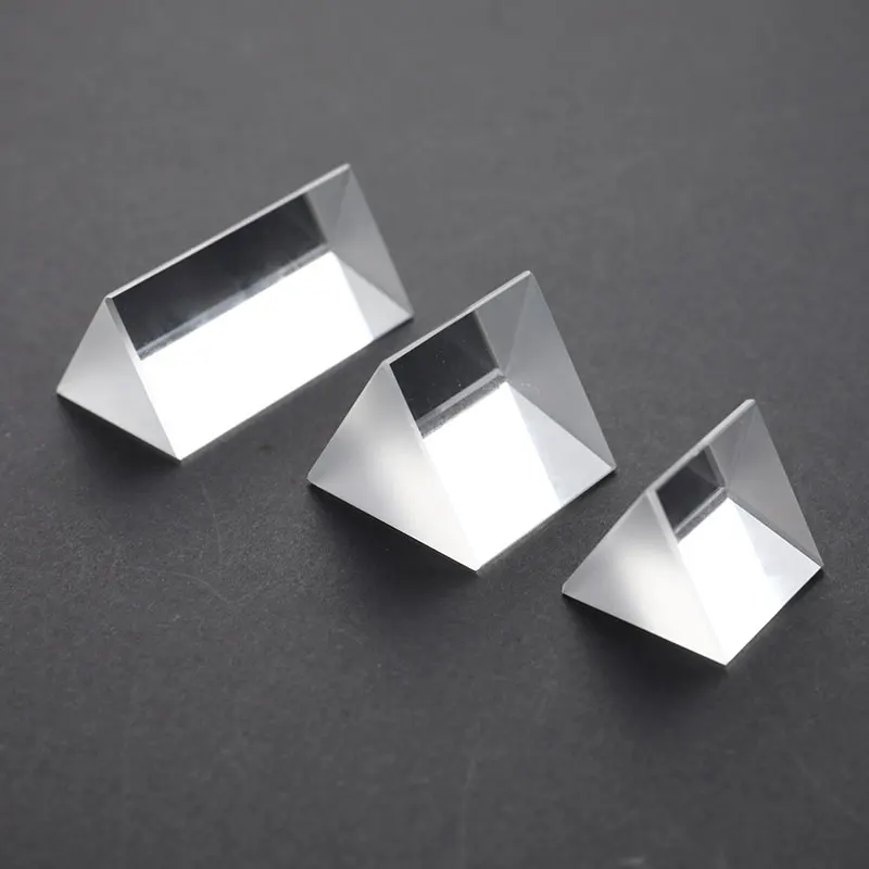 Triangular Prism Rainbow Prism Crystal - Photography Physics Light Experiment - Natural Science Kids' Light Experiment Prism