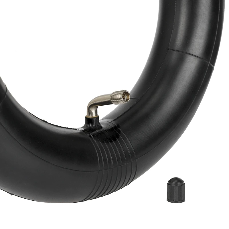 10X2.5 Inner Tube 90 Degree Valve For Zero 10X/VSETT Electric Scooter 10 Inch Curved 90 Degree Inner Tube Easy To Use