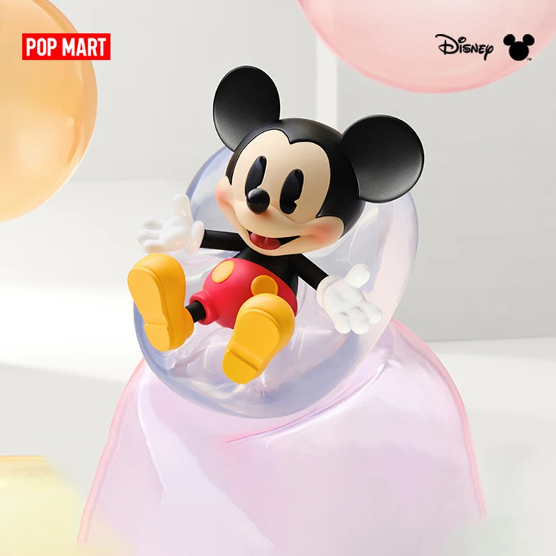 

POPMART Disney Mickey Boundless Creativity Series слепая коробка Guess Bag Mystery Box игрушки куклы аниме фигурка настольные украшения подарок