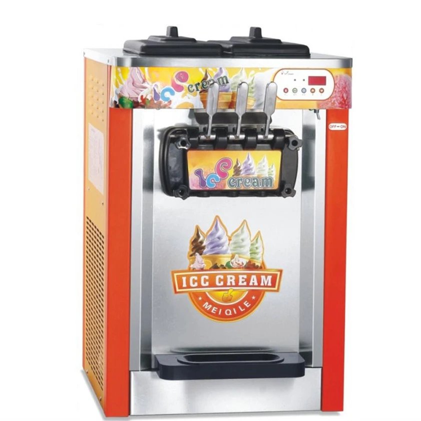 forspace softserve ice cream machine with pump/ soft ice cream machine/ frozen yogurt machine