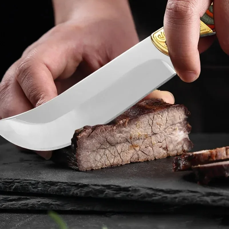 Stainless Steel Kitchen Boning Knife Meat Vegetables Fish Filleting Knife Cooking barbecue meat cleaver Paring knife Chef knife