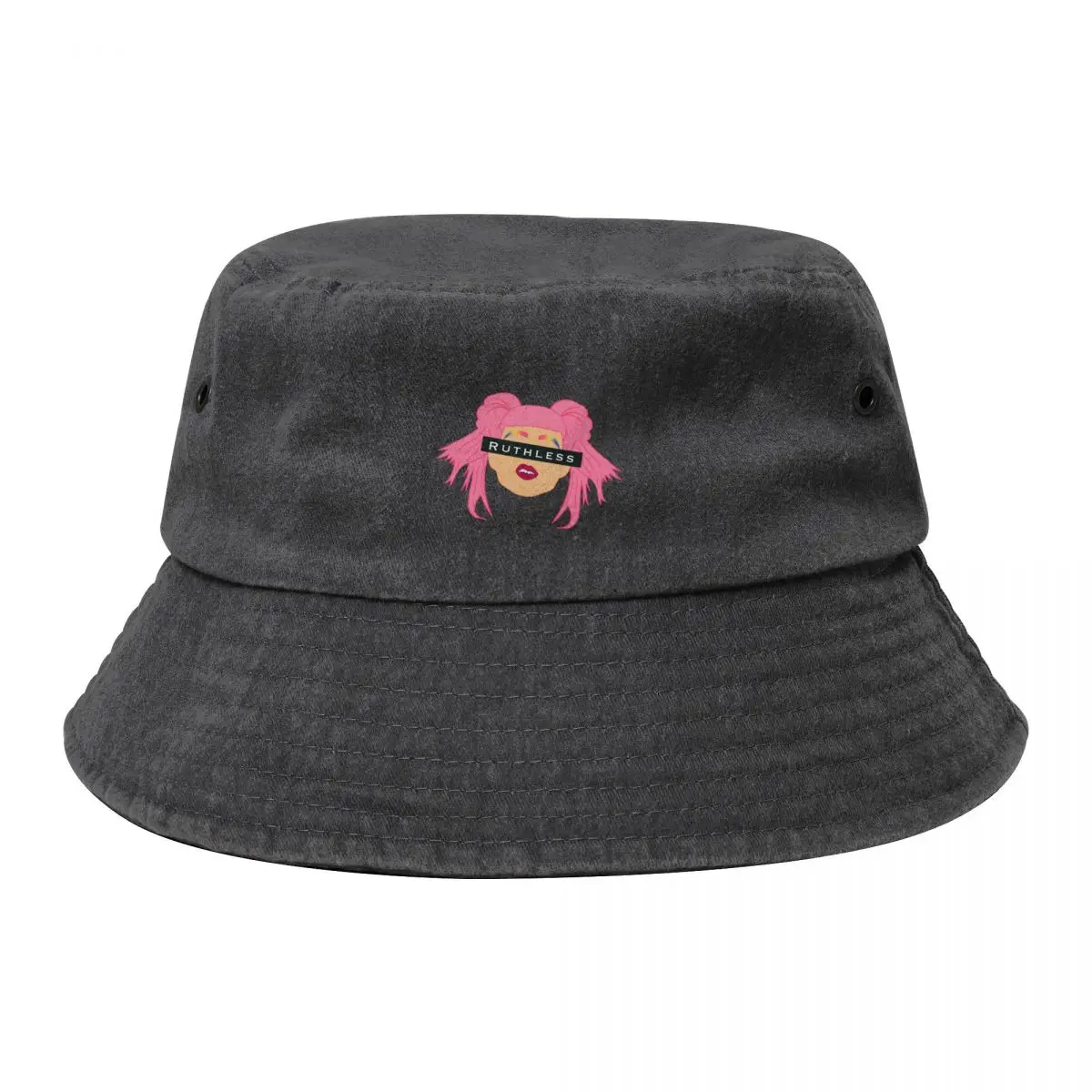 

GIRLI Ruthless Bucket Hat men's big size hat Military Cap Man fishing caps man Woman Men's