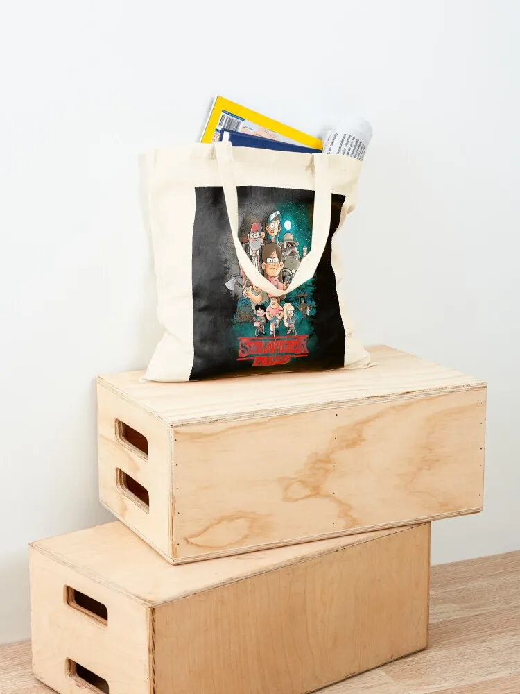 Stranger falls Tote Bag Women's handbag shoping bag cloth bag woman large tote