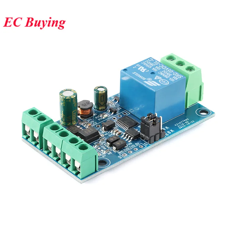 Modbus RTU 릴레이 모듈 1 2 4 채널 7-24V RS485 TTL UART 출력 12V 입력 485 통신 TTL 핀 Modbus-Rtu 역방향 방지