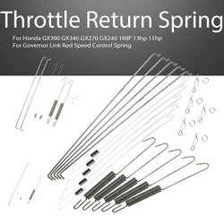 Throttle Return Spring Kit  for Honda GX390 GX340 GX270 GX240 188F 13hp 11hp Governor Link Rod Speed Control Spring