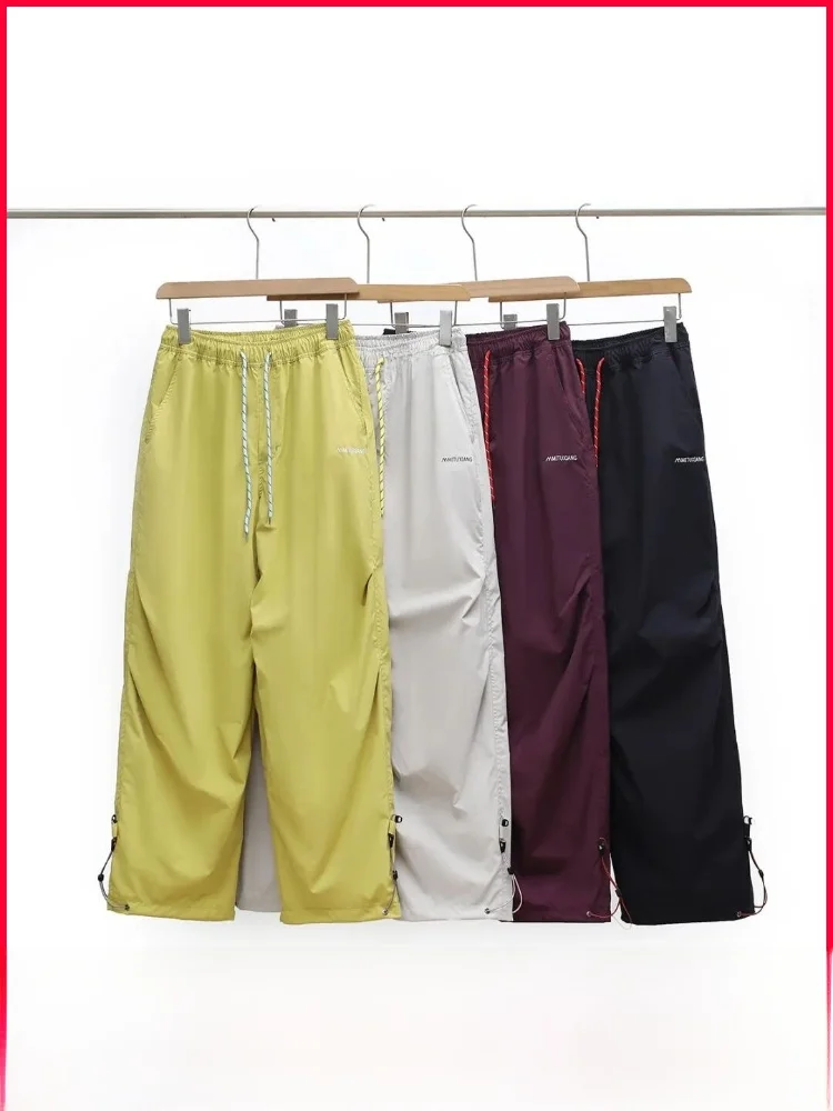 

avi Windproof Water-resistant Casual Pants for Men And Women Spring Faionable Versatile Workwear Straight Leg