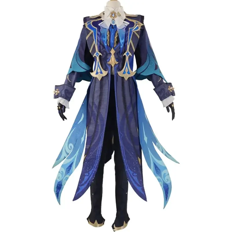 Genshin Impact Neuvillette Cosplay Halloween Villette Cos Kleding Fengdan Serie Volledige Pak Cosplay Animatiespel Kleding Mannen