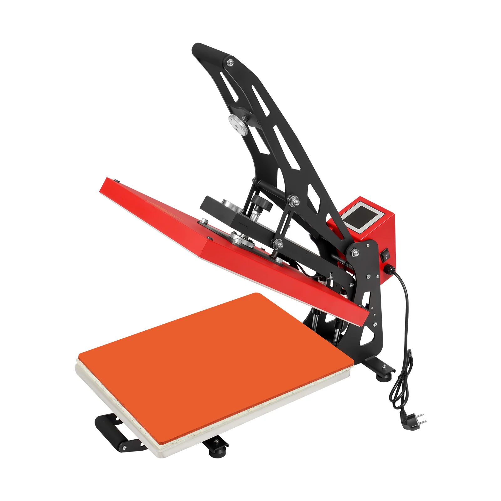 2500 W Heißpressmaschine mit LCD-Display, einstellbare Zeit und Temperatur, 40 x 50 cm für den