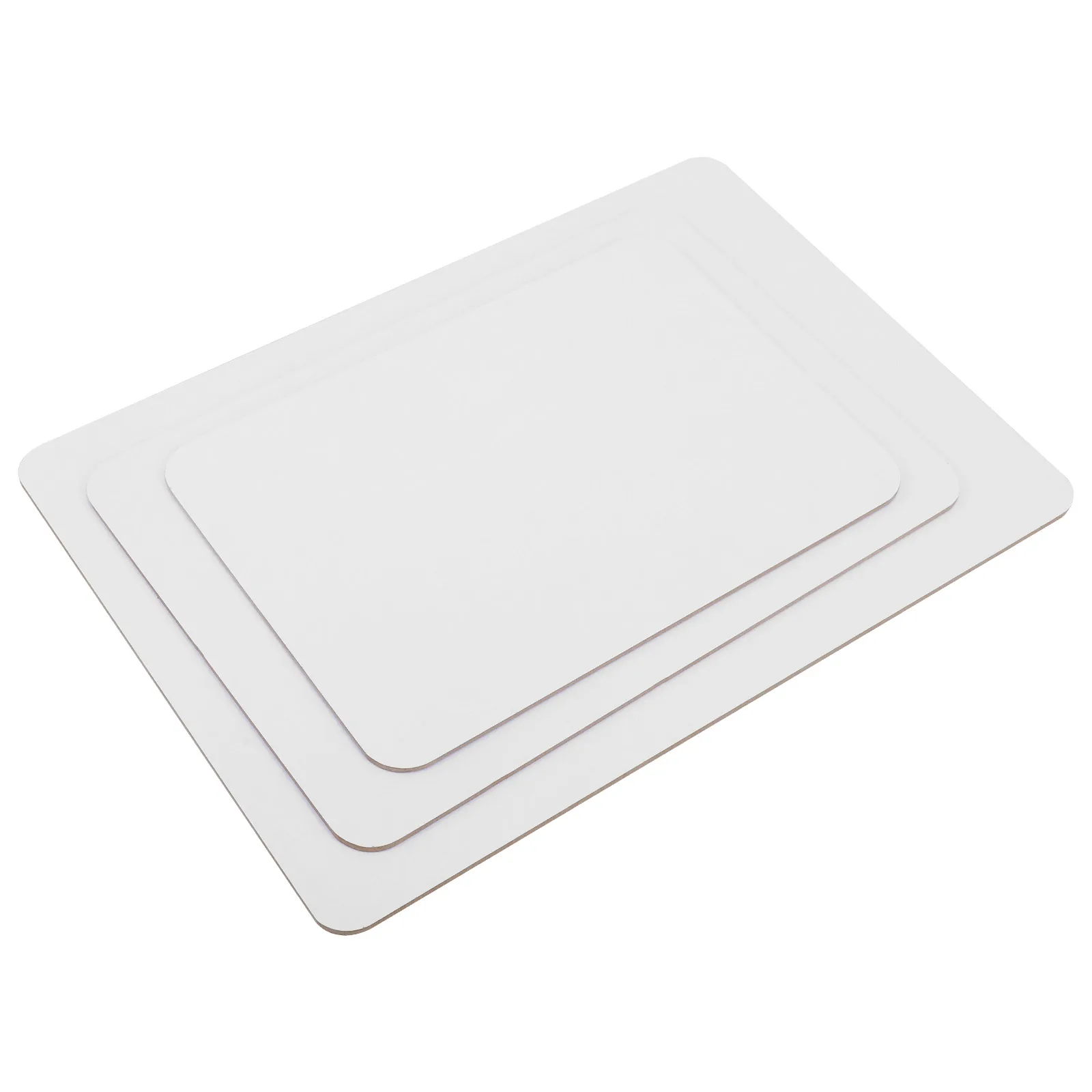 

3pcs Erasable Whiteboard Small Material for Students Office Small Dry Erase Boards Use Personal Boards Writing Drawing