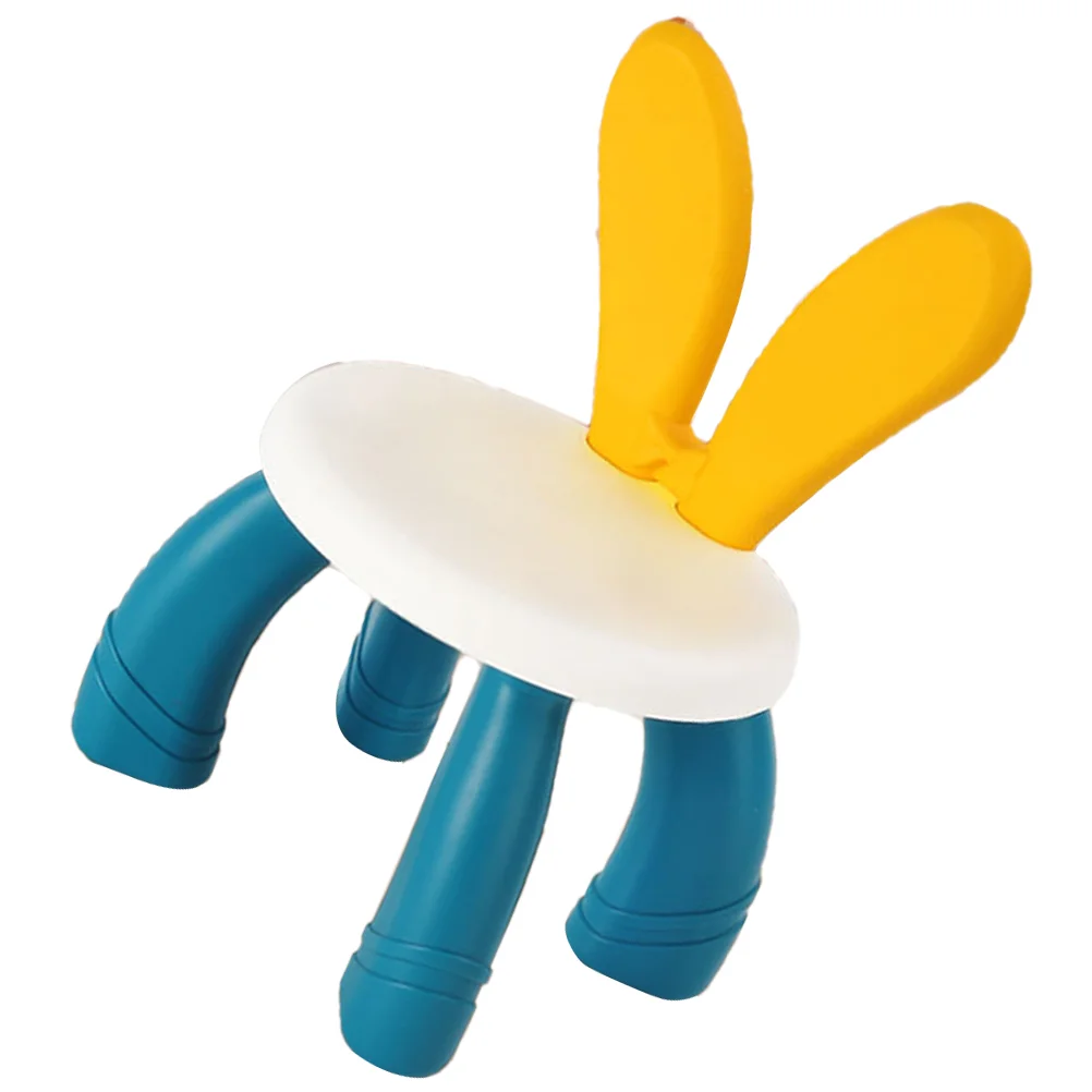 Sgabello per piedi per bambini Sgabelli per cartoni animati per asilo Seduta Poggiapiedi leggero in plastica Tavolo per sedie per bambini per la casa