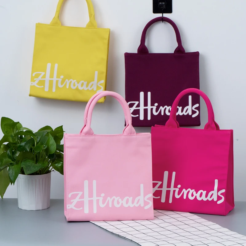 

zHiroads Women's Solid Color Cotton Tote Bag Canvas Fashion Shoulder Bag Ladies Handbag